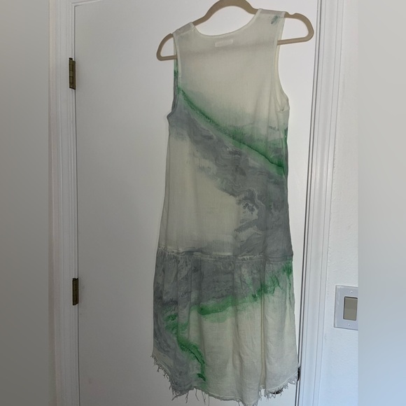 *SOLD* Black crane mini dress - Picture 3 of 5